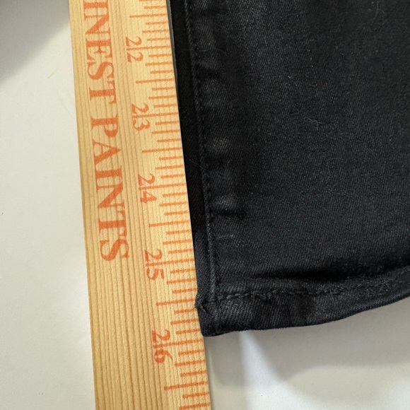 Joe's Jeans The Callie Black Coated Cropped Boot. - Picture 5 of 15